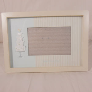 HALLMARK Wedding Wood Photo Frame New